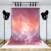 Bunt Wolken Abstrakt Strukturiert Hintergrund Für Foto